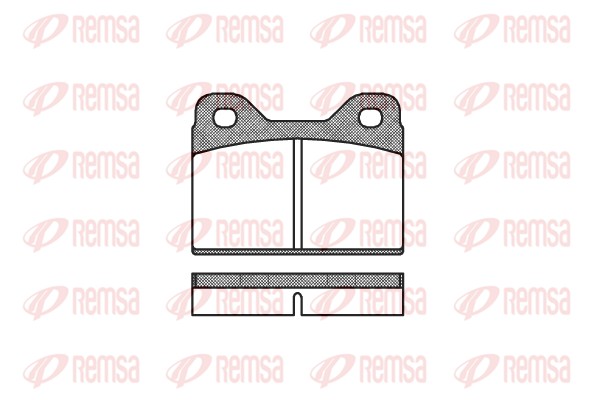 Brake Pad Set, disc brake (0073.00)