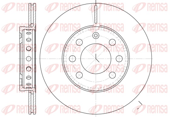 Brake Disc (6595.00)