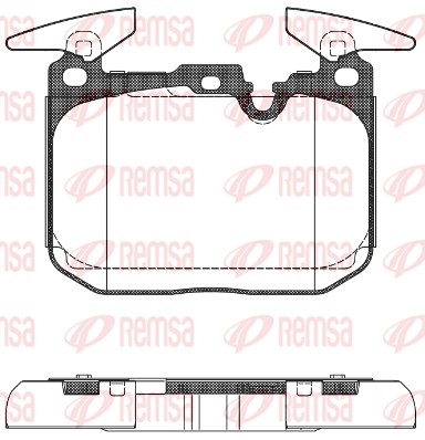 Brake Pad Set, disc brake (1491.00)