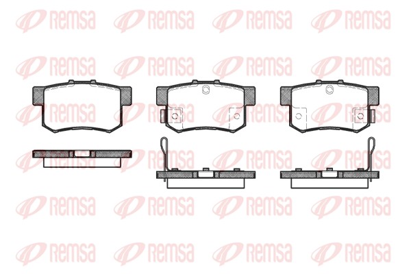 Brake Pad Set, disc brake (0325.32)