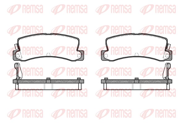 Brake Pad Set, disc brake (0214.04)