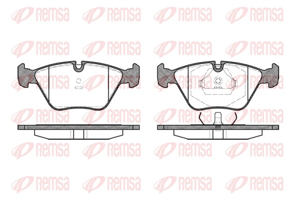 Brake Pad Set, disc brake (0270.40)