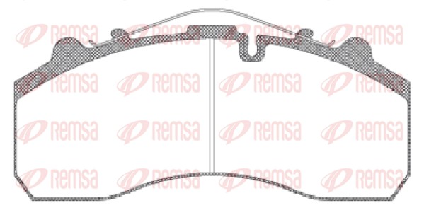 Brake Pad Set, disc brake (JCA 637.00)