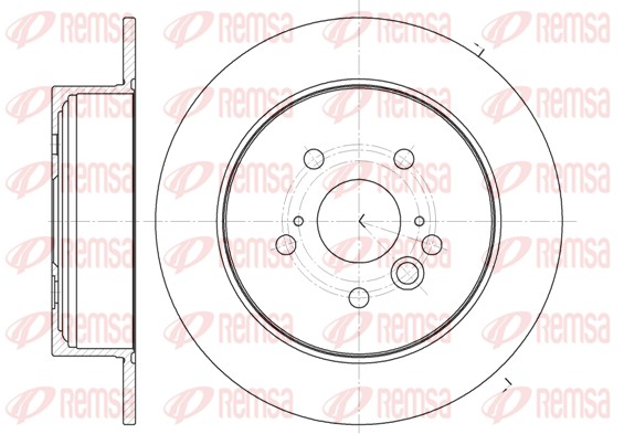 Brake Disc (61089.00)