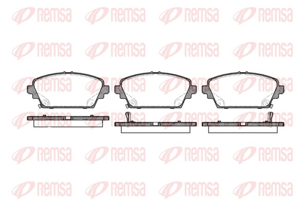 Brake Pad Set, disc brake (0694.02)