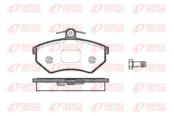 Brake Pad Set, disc brake (0134.40)