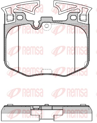 Brake Pad Set, disc brake (1711.00)