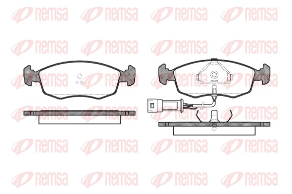 Brake Pad Set, disc brake (0172.02)