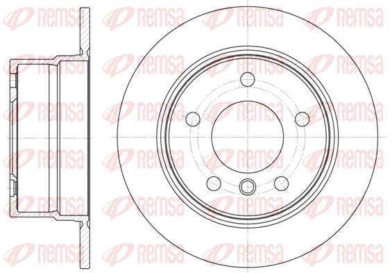 Brake Disc (6798.00)