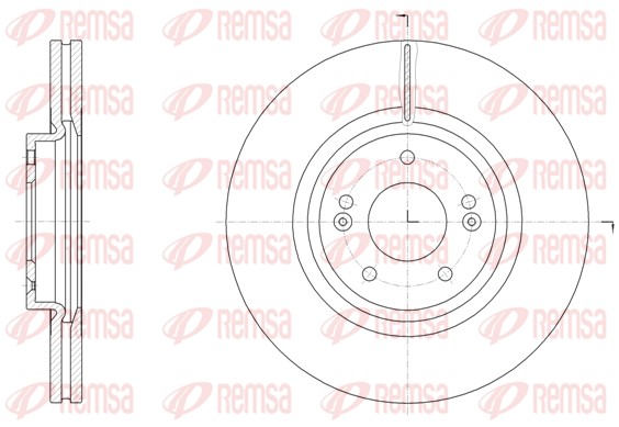 Brake Disc (61514.10)