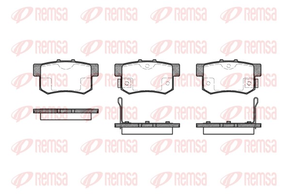 Brake Pad Set, disc brake (0325.02)