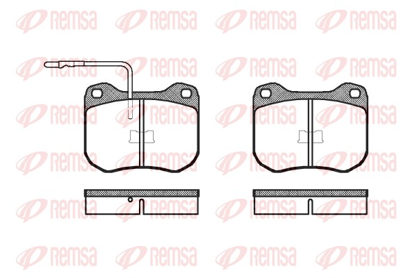 Brake Pad Set, disc brake (0001.02)