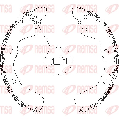Brake Shoe (4645.00)