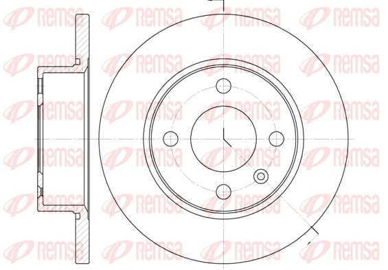 Brake Disc (6538.00)