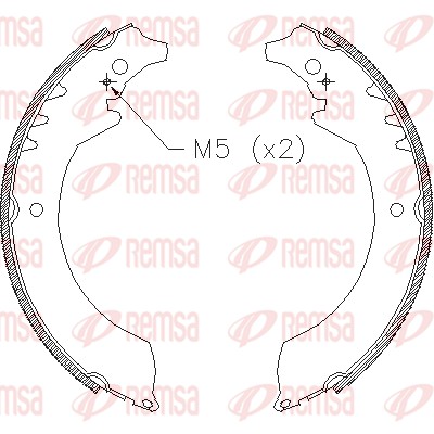 Brake Shoe (4355.00)