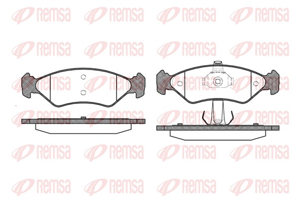 Brake Pad Set, disc brake (0285.30)