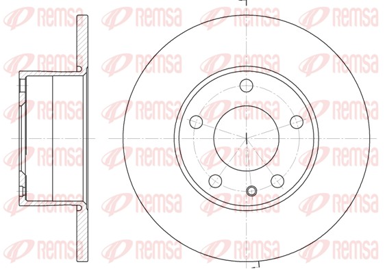Brake Disc (6288.00)