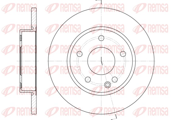 Brake Disc (6526.00)