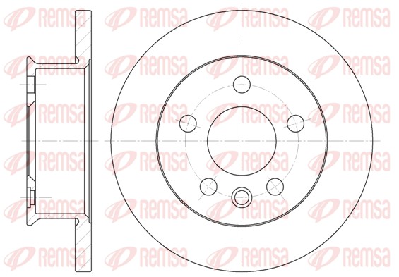 Brake Disc (6414.00)