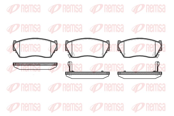 Brake Pad Set, disc brake (0364.02)