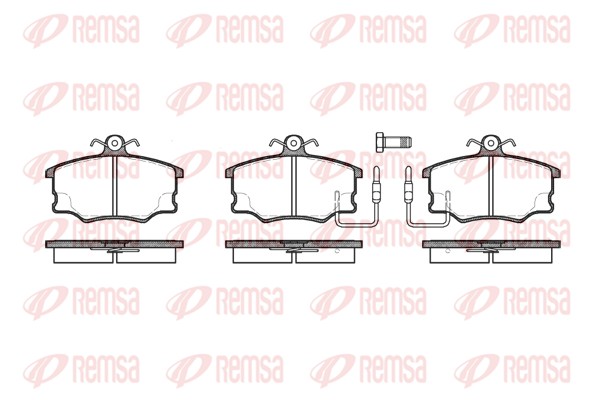 Brake Pad Set, disc brake (0146.32)