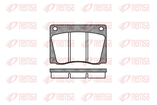 Brake Pad Set, disc brake (0037.00)
