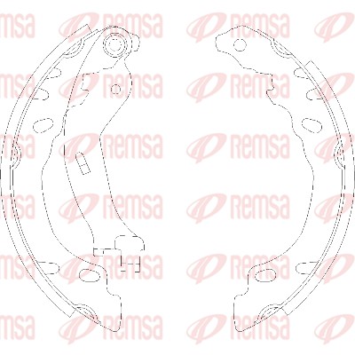 Brake Shoe (4158.00)