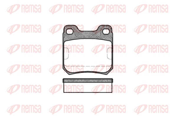 Brake Pad Set, disc brake (0239.40)