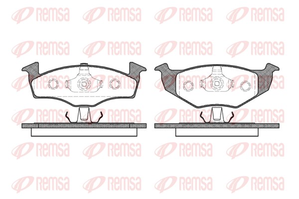 Brake Pad Set, disc brake (0609.20)