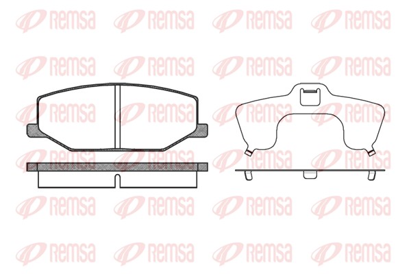 Brake Pad Set, disc brake (0190.10)