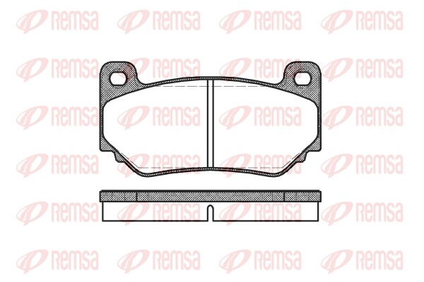 Brake Pad Set, disc brake (1057.00)