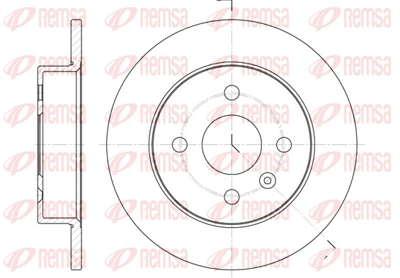 Brake Disc (6570.00)