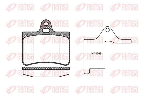 Brake Pad Set, disc brake (0830.00)