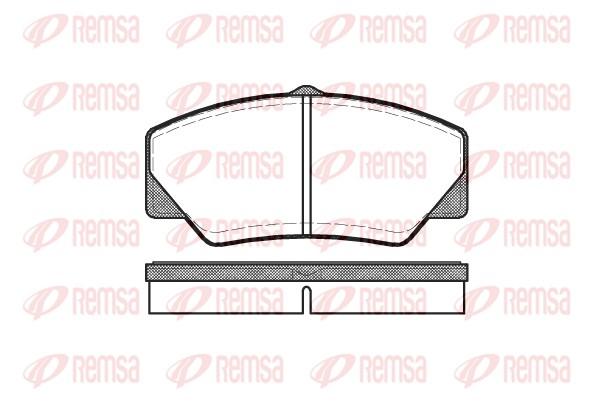 Brake Pad Set, disc brake (0206.00)