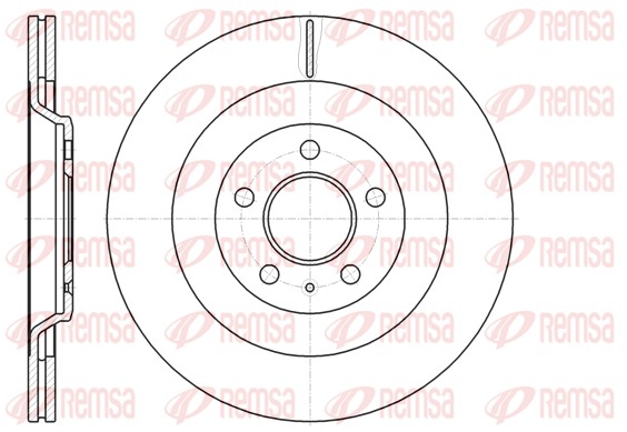 Brake Disc (61267.10)