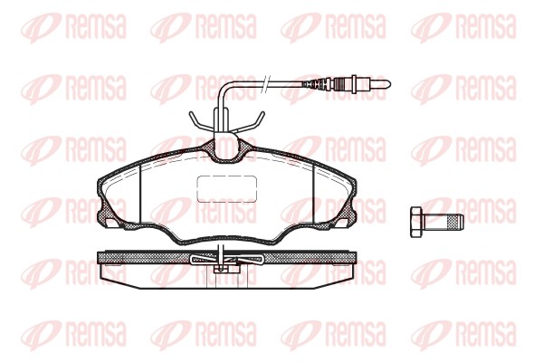 Brake Pad Set, disc brake (0603.04)
