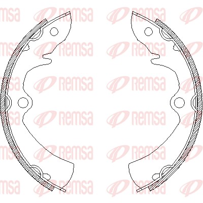 Brake Shoe (4636.00)