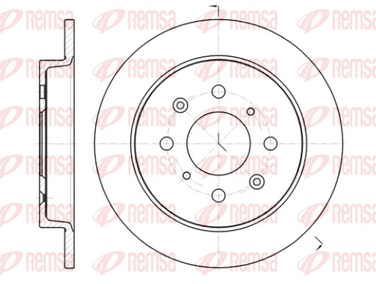 Brake Disc (61395.00)