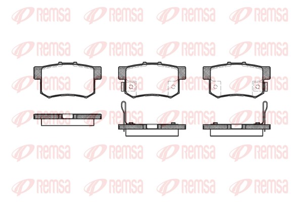 Brake Pad Set, disc brake (0325.12)