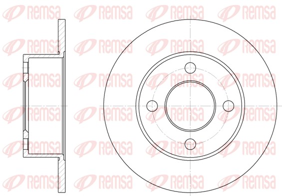 Brake Disc (6122.00)