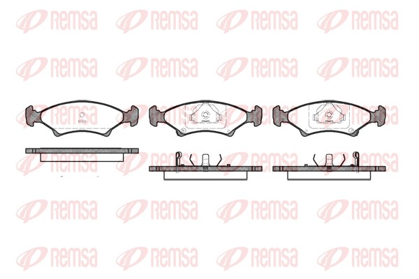 Brake Pad Set, disc brake (0502.02)