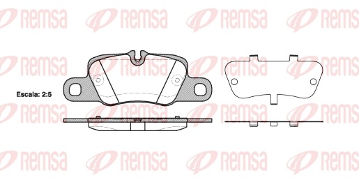 Brake Pad Set, disc brake (1401.00)