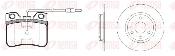 Brake Kit, disc brake (8247.02)