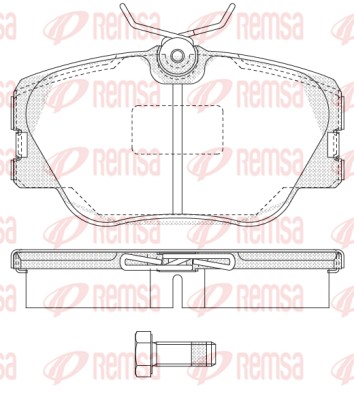 Brake Pad Set, disc brake (0189.00)