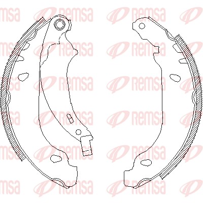 Brake Shoe (4076.00)