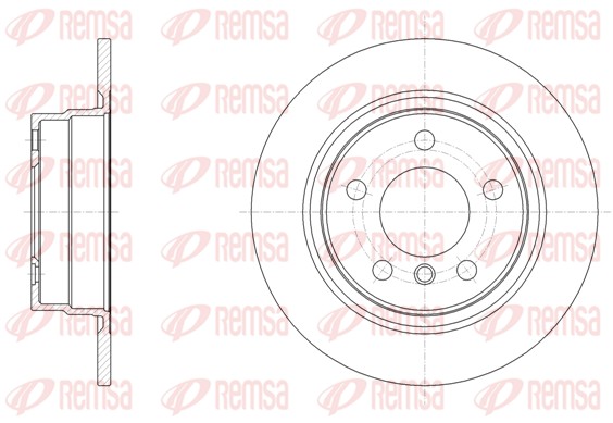 Brake Disc (61450.00)