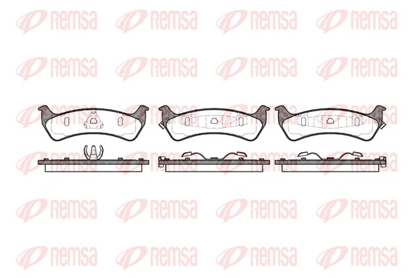 Brake Pad Set, disc brake (0470.02)
