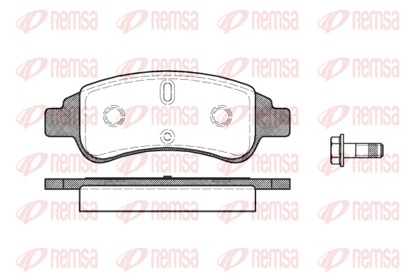 Brake Pad Set, disc brake (0840.30)