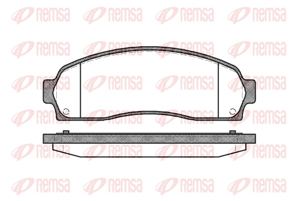 Brake Pad Set, disc brake (0805.00)