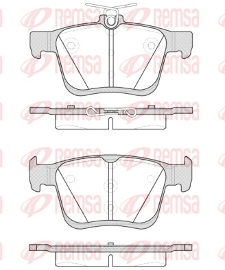 Brake Pad Set, disc brake (1516.00)